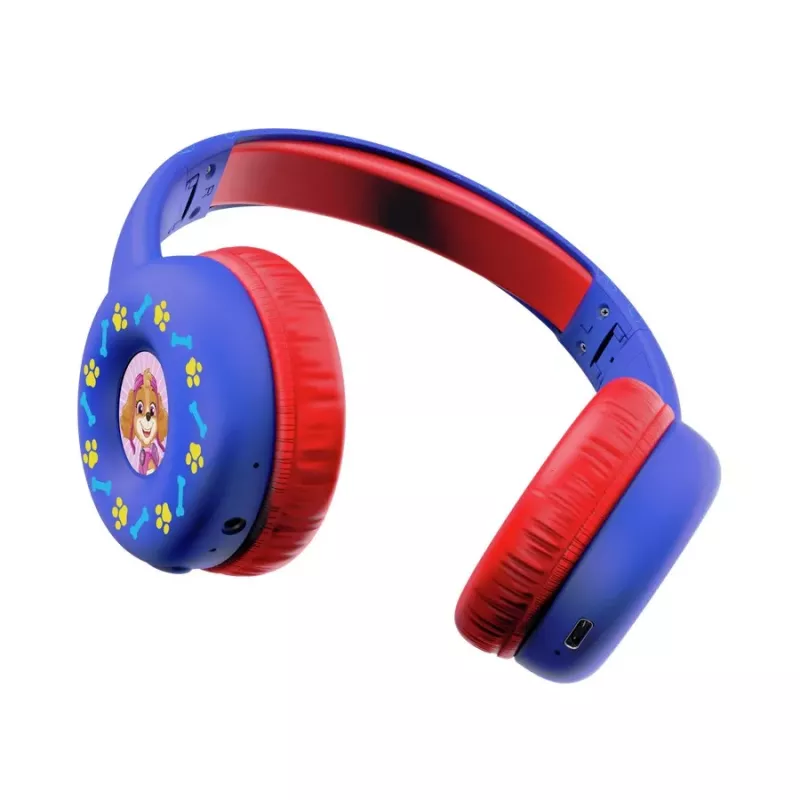 TRUST Nouna bezdrôtové detské slúchadlá PAW Patrol modré