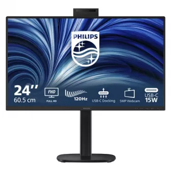 Philips 24B2U3301H 23,8 palca IPS Full HD monitor - 75Hz, USB-C hub, integrovaná webkamera & reproduktory