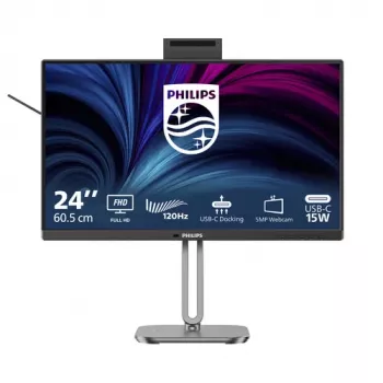 Philips 24B2U4301H 4000 Series 23,8 palca IPS Full HD monitor s USB-C 90W PD, webkamera, reproduktory, KVM