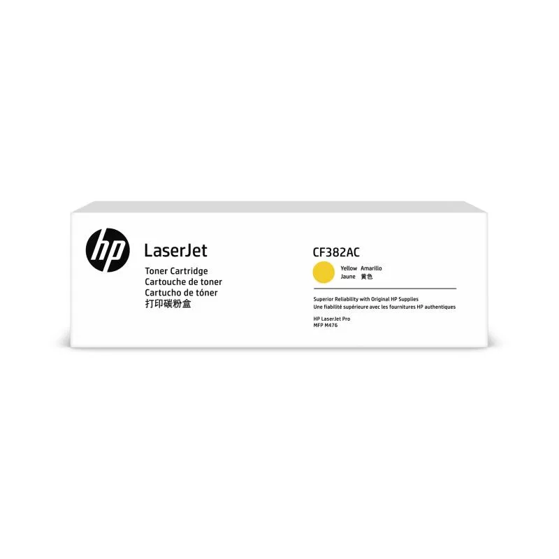 HP 312A (CF382AC) originálna tonerová kazeta, žltá, 2 700 strán