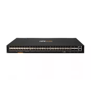 HPE Aruba 8320 48-portový 10GbE SFP+ a 6-portový 40GbE QSFP+ Managed Layer 3 switch s 2x 400W napájacími zdrojmi, 5x ventilátormi, rack kit, TAA-kompatibilný
