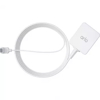 ARLO USB nabíjací adaptér eurozástrčka na USB-C 7,6 m outdoor biela
