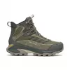 Merrell Moab Speed 2 Thermo Mid WP turistické topánky - Triple Black - veľkosť 47