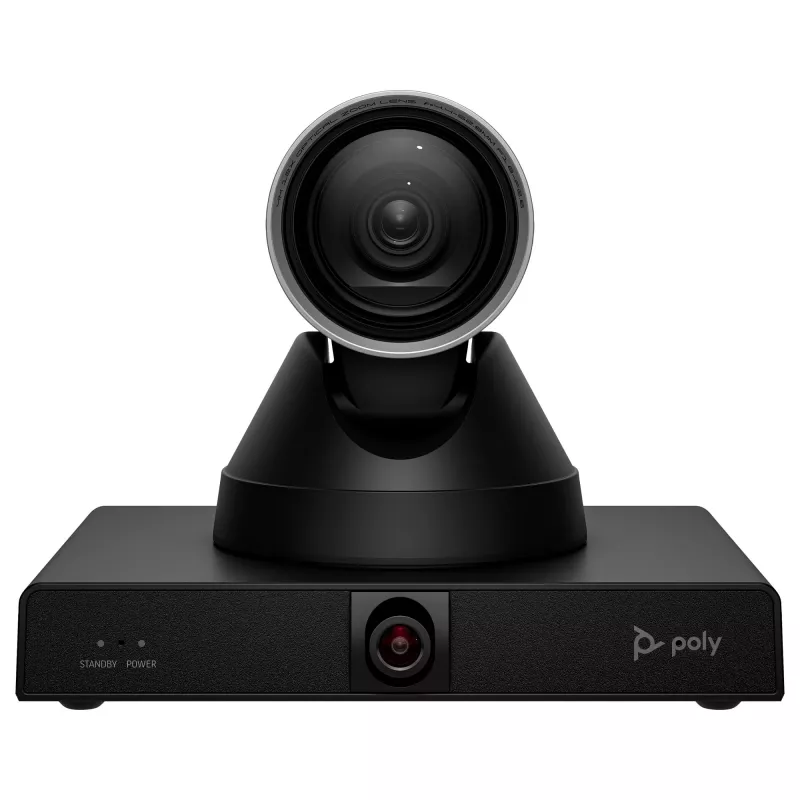 Poly Studio E60 PTZ konferenčná kamera - 4K UHD, duálna 8MP, PoE+