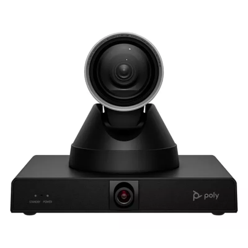 Poly Studio E60 PTZ konferenčná kamera - 4K UHD, duálna 8MP, PoE+