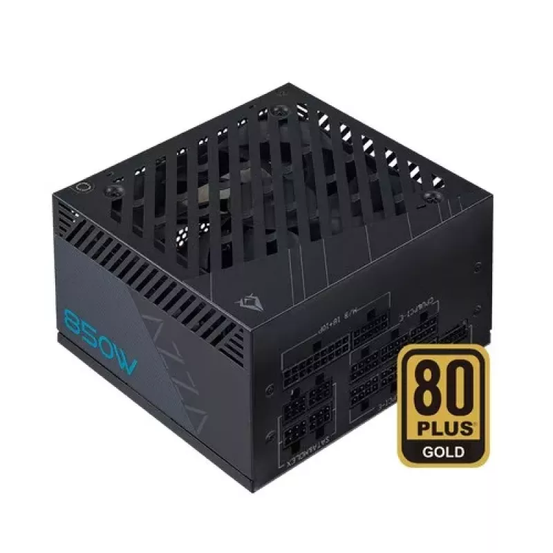 AZZA PSAZ-850G 850W plne modulárny ATX 3.1 PCIe 5.1 80+ Gold napájací zdroj