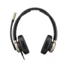 HP Poly Mission 825 káblové stereo USB headset s ANC - čierny