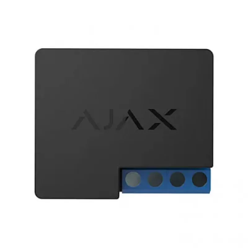 Ajax WallSwitch smart relé nástenný spínač čierny