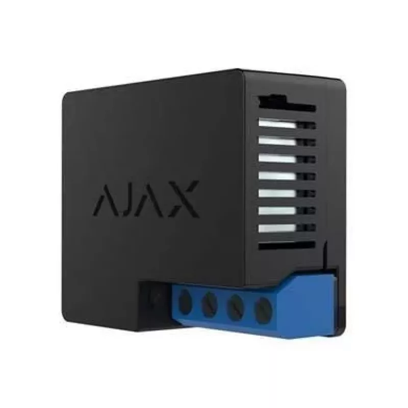 Ajax WallSwitch smart relé nástenný spínač čierny