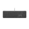 Logitech Signature Slim Wired K620 for Business, švajčiarske rozloženie, Graphite
