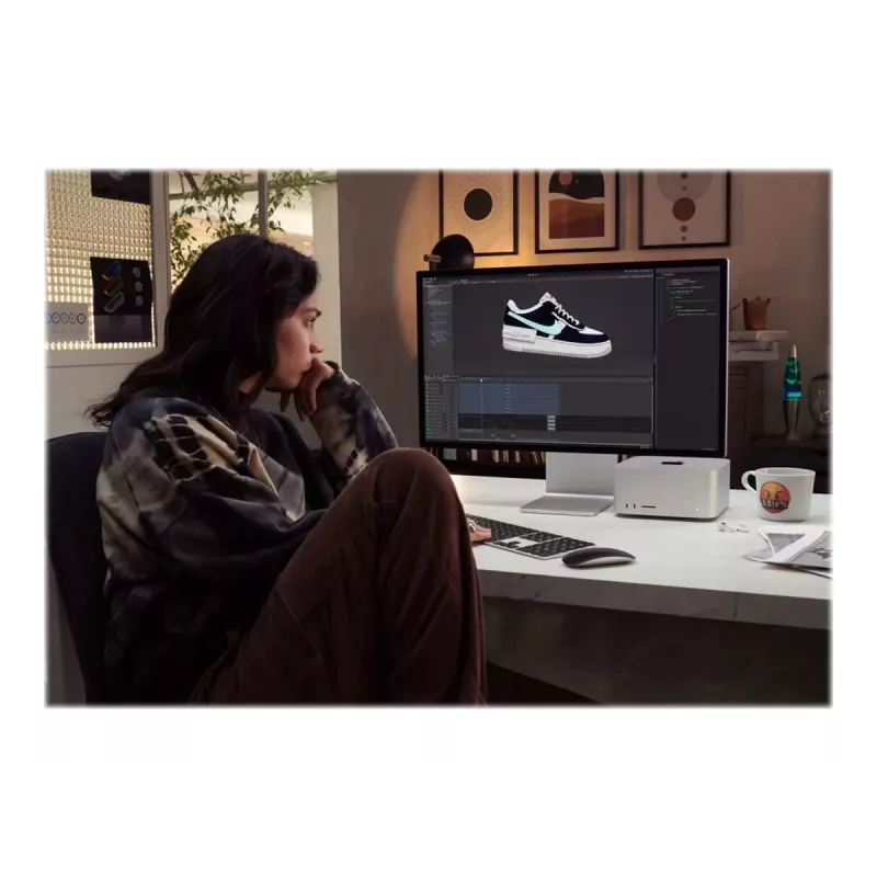 Apple Studio Display 27 palcov 5K Nano-Texture sklo naklápací stojan strieborná
