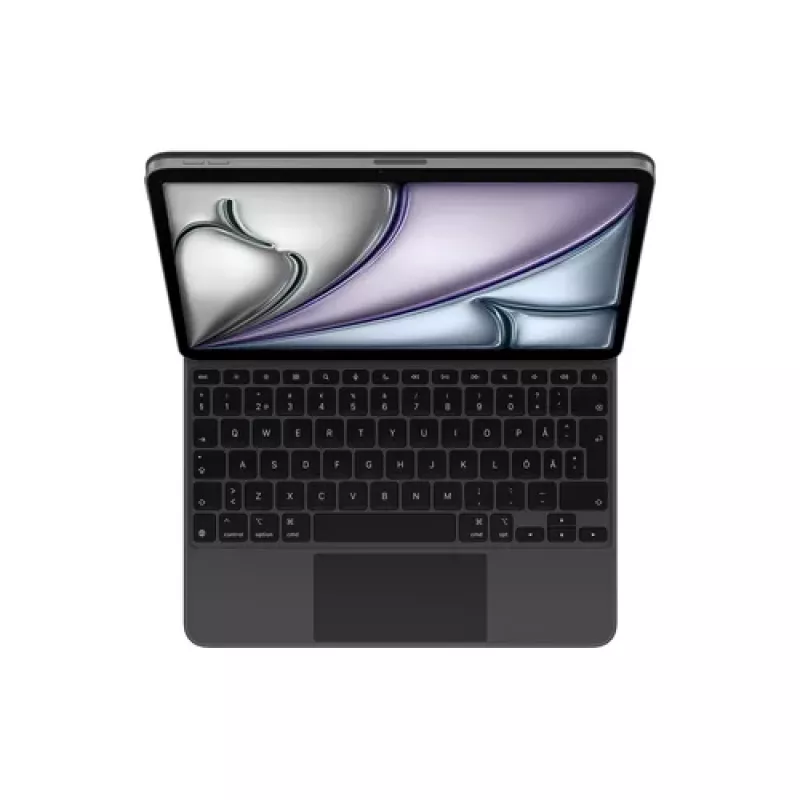 Apple Magic Keyboard pre iPad Air 11 palcov (M4, M3) - švédska - čierna