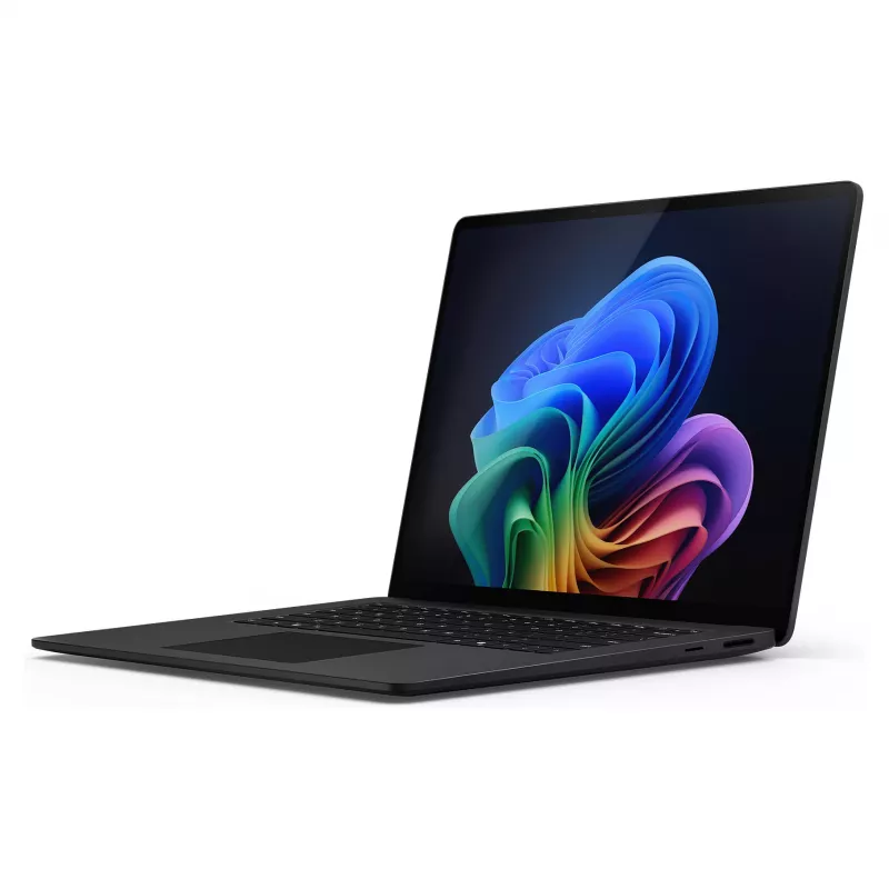 Microsoft Surface Laptop 8. vydanie 15 palcov, Intel Core Ultra X7 368H, 32 GB RAM, 1 TB SSD, Windows 11 Pro, Čierna