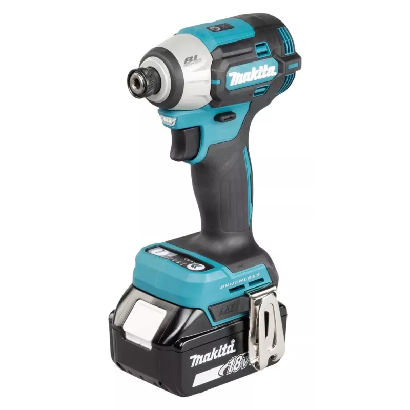 MAKITA 18V Brushless rázový uťahovač DTD201RTJ 210 Nm