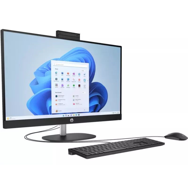 HP All-in-One 27-cr0038na, 27″ Full HD IPS, AMD Ryzen 5, 16GB RAM, 1TB SSD, Windows 11 Home, Natural Silver (repasovaný)