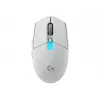 Logitech G305 X SUPERLIGHT bezdrôtová herná myš - biela - 2,4 GHz - 12 000 DPI