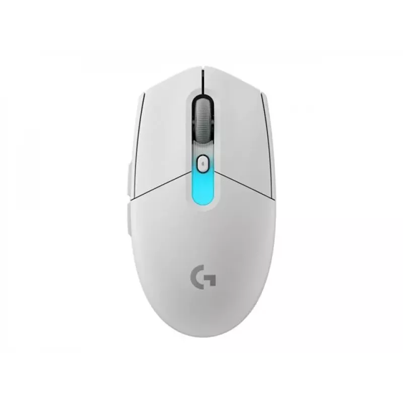 Logitech G305 X SUPERLIGHT bezdrôtová herná myš - biela - 2,4 GHz - 12 000 DPI