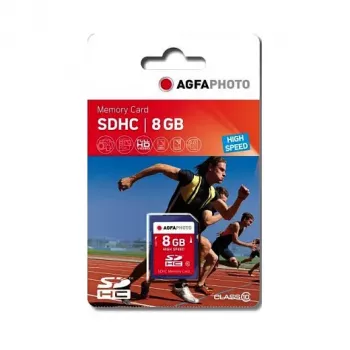 AgfaPhoto SDHC karta 8GB High Speed Class 10 UHS-I U1 V10