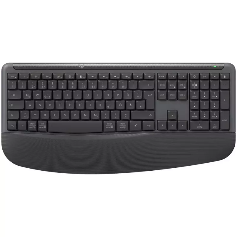 Logitech Signature Comfort Plus MK880 Wireless Combo – grafitová – US International – Bluetooth – 973
