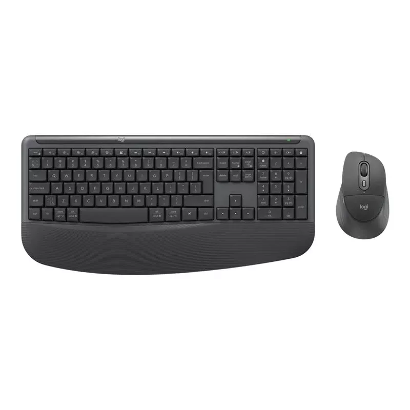 Logitech MK880 For Business bezdrôtová klávesnica a myš Combo - Graphite - US International - 2,4GHz/BT