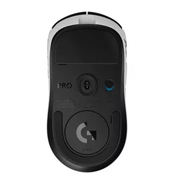 Logitech G PRO X2 SUPERSTRIKE optická bezdrôtová herná myš - čierna/biela