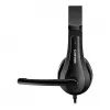 CANYON PC Headset CHSU-1 PC Mic USB 2m čierny