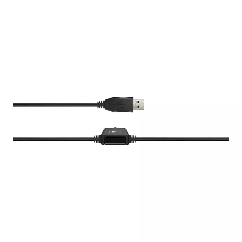 CANYON PC Headset CHSU-1 PC Mic USB 2m čierny