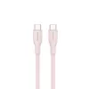 CANYON kábel USB-C na USB-C 60W 1m silikón Pink Sand