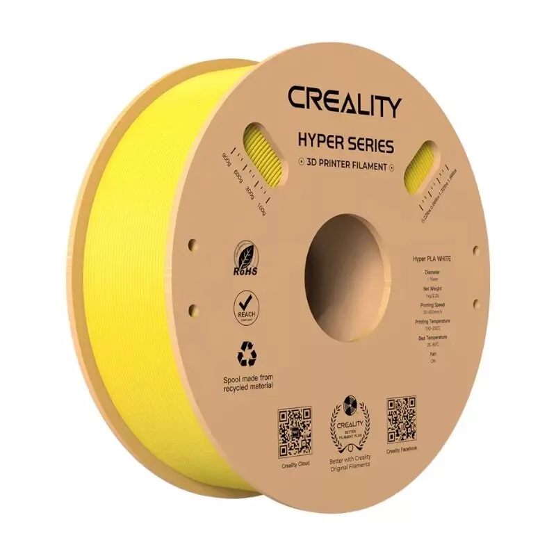 Creality Hyper PLA filament 1,75 mm 1 kg žltý