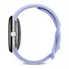 Google Pixel Watch 4 - 41 mm - Polished Silver Aluminium - Iris Active Band - Wear OS smart hodinky