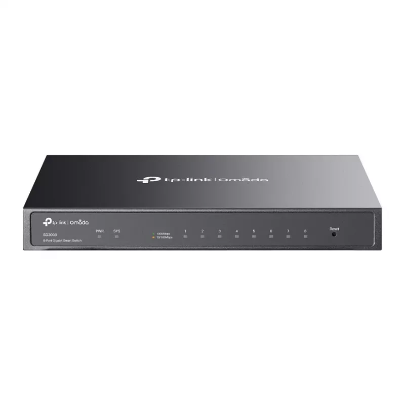 TP-LINK TL-SG2008 8-portový Gigabit Smart Managed switch
