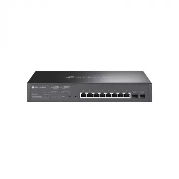 TP-LINK TL-SG2210MP Smart Managed Layer 2+ switch, 8-portový Gigabit PoE+ s 2 SFP slotmi, 150W PoE rozpočet, racková montáž