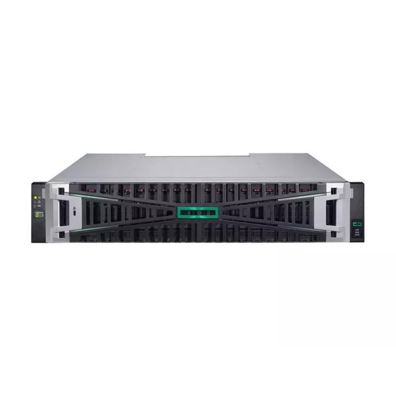 HPE Modular Smart Array 2070 16Gb Fibre Channel SFF úložisko - 7. generácia - Hybrid Flash Array - 0 TB - 24 SFF pozícií - 2U racková montáž