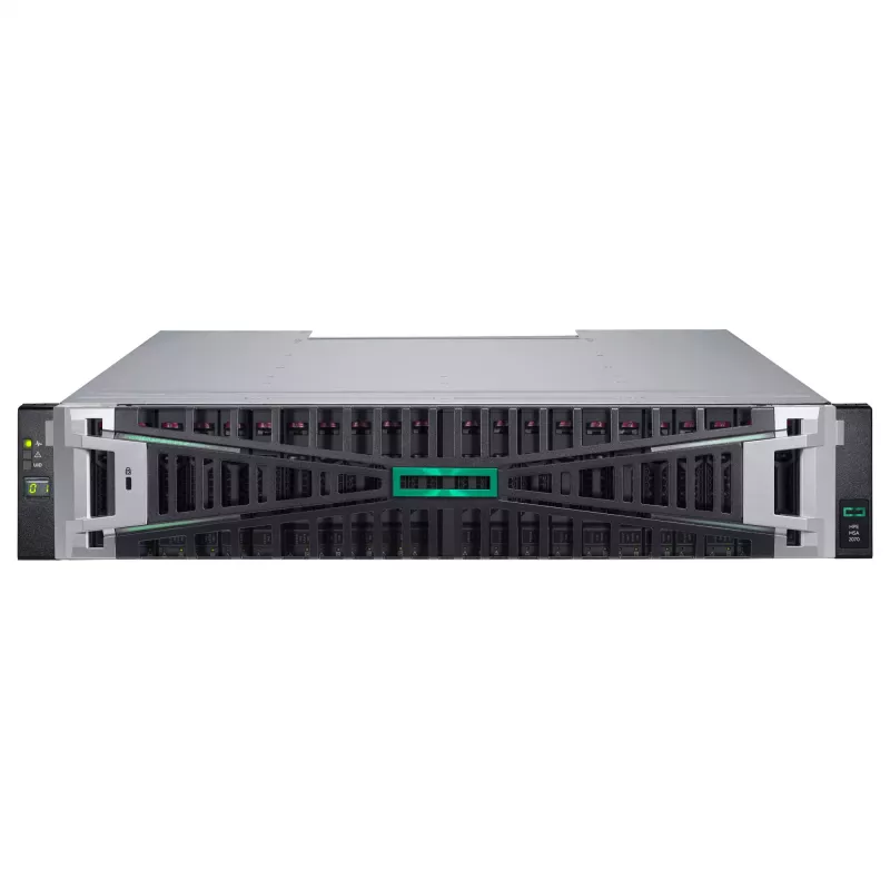 HP Enterprise MSA 2070 SFF 2x32Gb FC 4-portový ovládač 12x7,68TB SSD 4x32Gb SFP FC XCVR 92TB balík diskového poľa