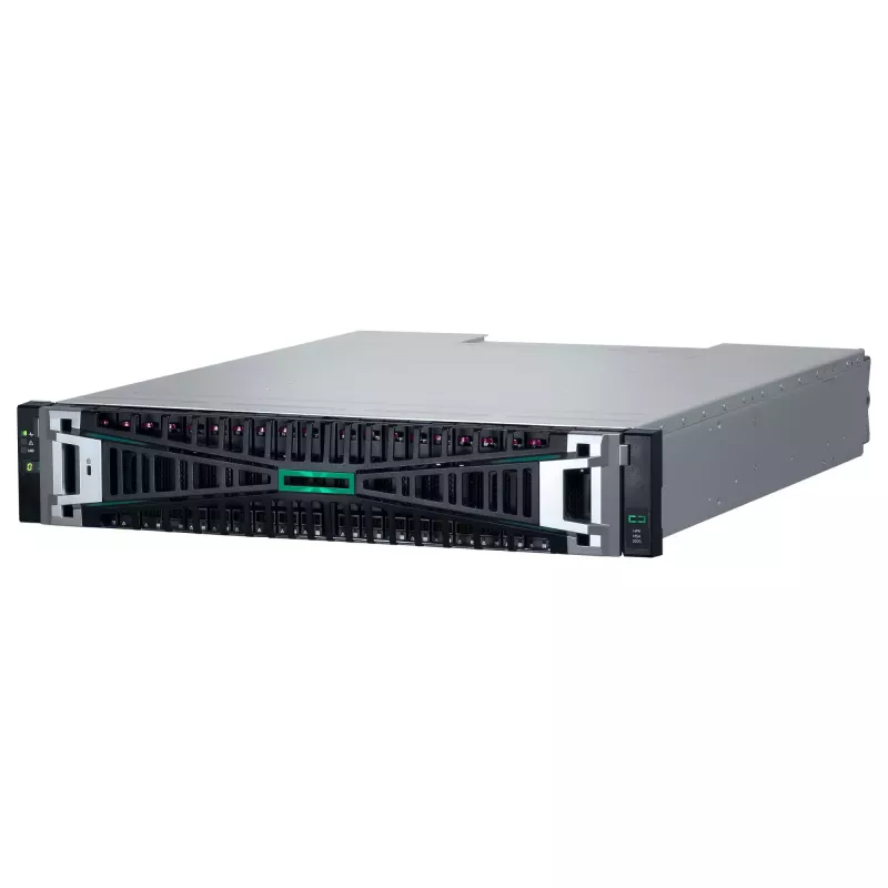 HP Enterprise MSA 2070 SFF 2x32Gb FC 4-portový ovládač 12x7,68TB SSD 4x32Gb SFP FC XCVR 92TB balík diskového poľa