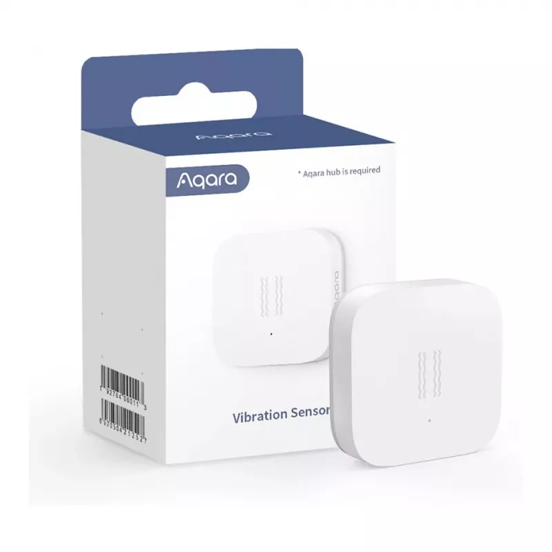 Aqara Vibration Sensor – Zigbee 3.0 smart senzor vibrácií/náklonu/pádu, biela