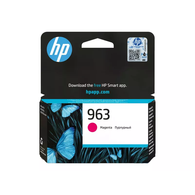 HP 963 Magenta Originálna atramentová kazeta (3JA24AE#LS3)
