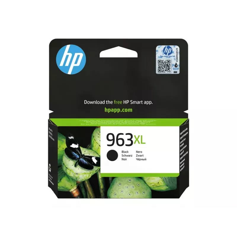 HP 963XL High Yield Black originálna atramentová kazeta