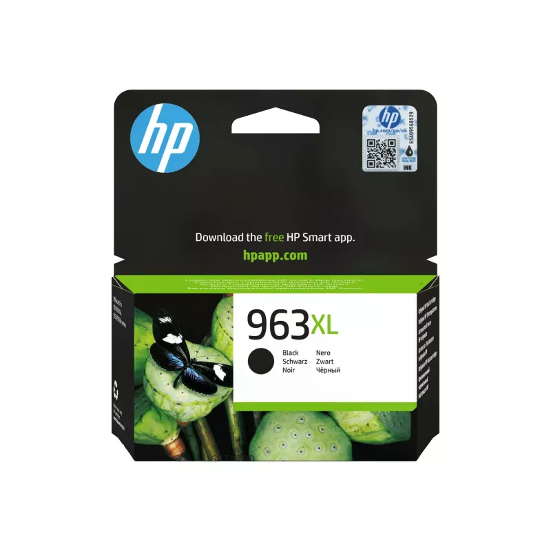 HP 963XL High Yield Black originálna atramentová kazeta
