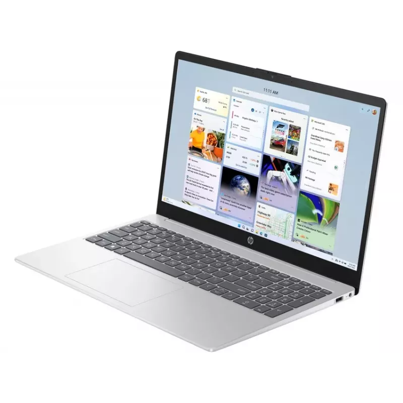 HP Laptop 15-fd0325ne, Intel Core Ultra 5 120U, 24GB RAM, 512GB SSD, 15,6″ Full HD, Windows 11 Home, strieborný (repasovaný)