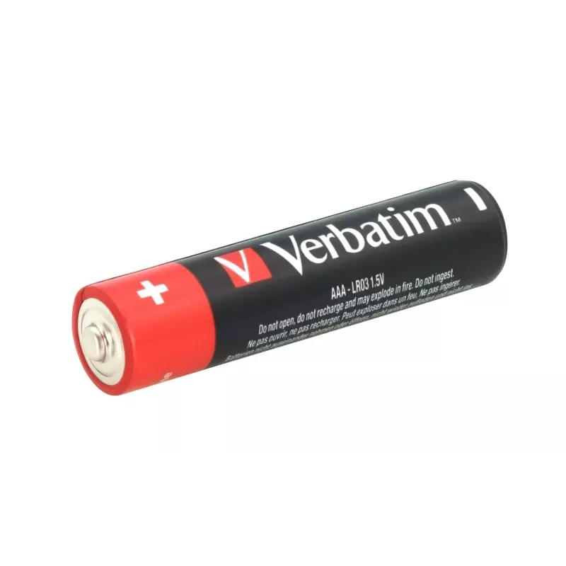 Verbatim 49500 alkalické batérie AAA LR03 (4 kusy/balenie)