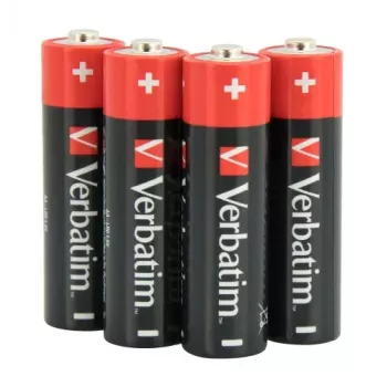 Verbatim 49501 alkalické batérie AA LR6 (4 kusy/balenie)