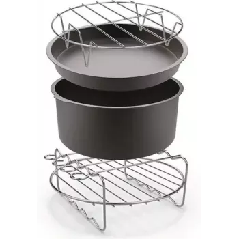 TEFAL Easy Fry sada príslušenstva pre OBH Nordica XXL fritézy - forma na pečenie, držiak na špízy, 5 špízov