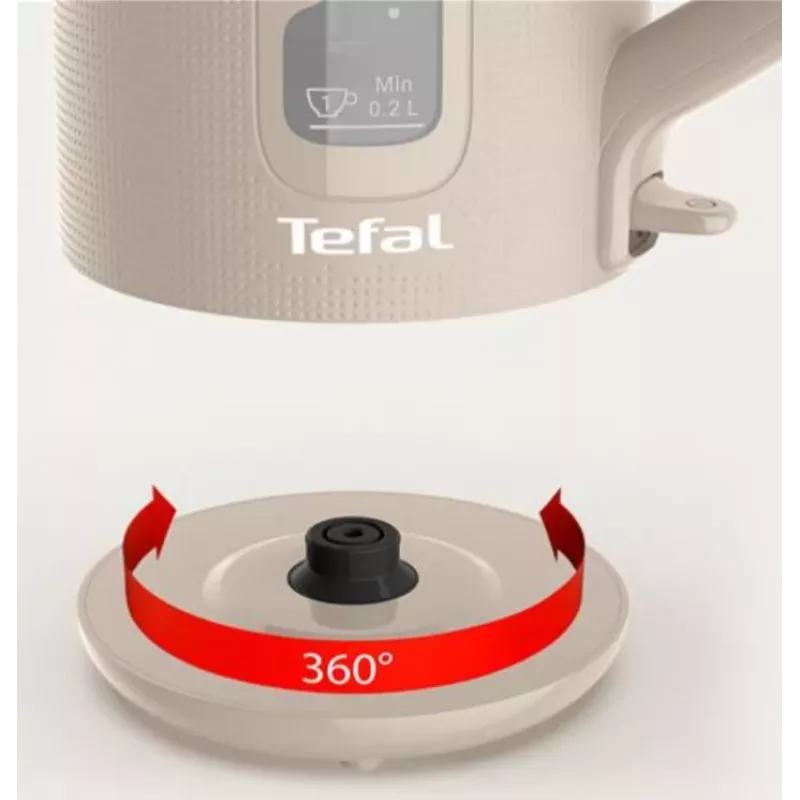 Tefal KO2M0B10 Morning Kettle, béžová, 1.7L, 2400W