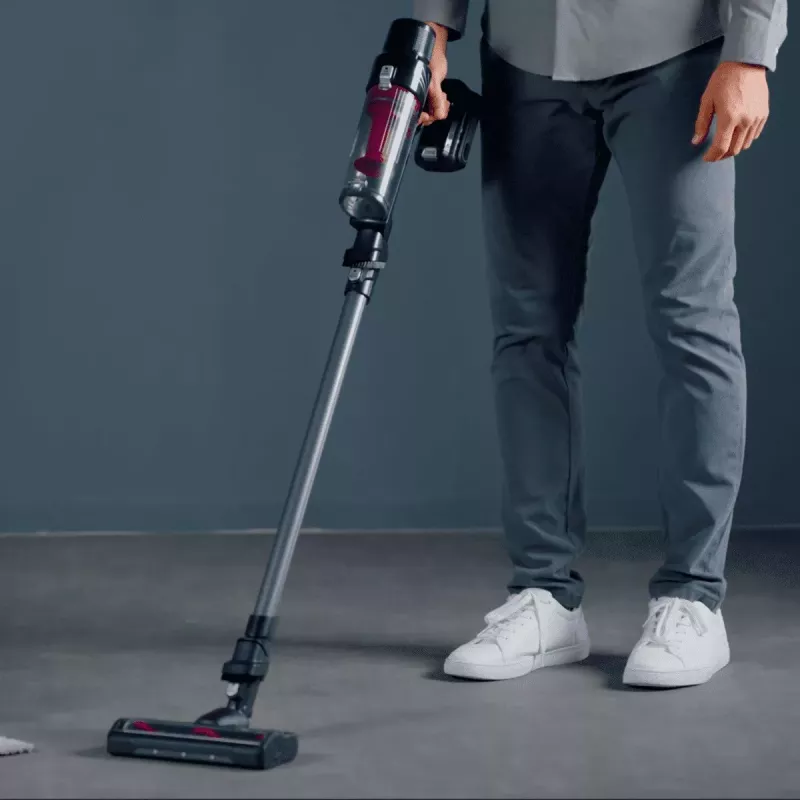Tefal X-Pert 7.60 Animal TY6A75 Bezdrôtový tyčový vysávač, 18,5 V, Červený/Čierny