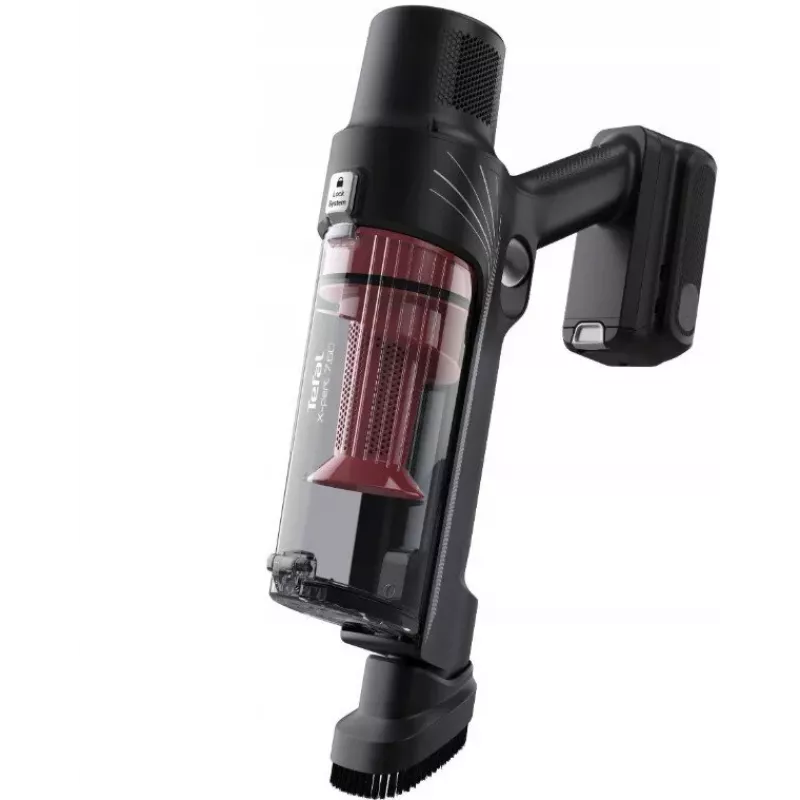 Tefal X-Pert 7.60 Animal TY6A75 Bezdrôtový tyčový vysávač, 18,5 V, Červený/Čierny