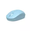 PORT CONNECT Mouse Collection II bezdrôtová 2,4 GHz pastelovomodrá
