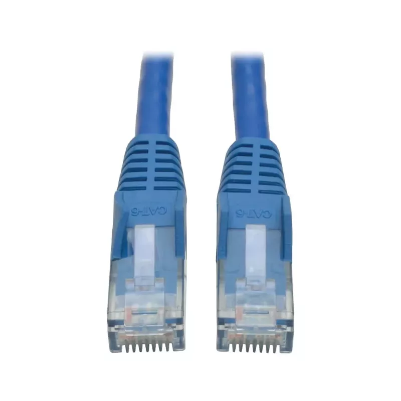 Tripp 3 ft Cat6 gigabitový patch kábel bez zaseknutia, lisovaný RJ45 M/M modrý
