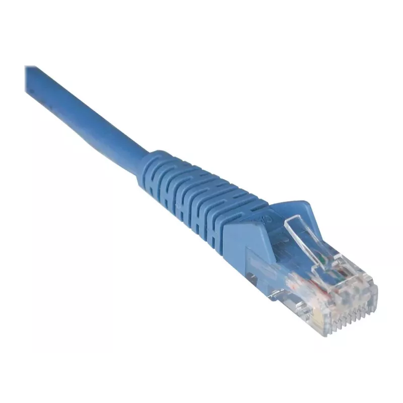 Tripp 3 ft Cat6 gigabitový patch kábel bez zaseknutia, lisovaný RJ45 M/M modrý