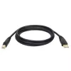 Tripp Lite U022-015 USB 2.0 Hi-Speed A/B kábel pre zariadenia, tienený, samec/samec, 15 ft (4,57 m), čierny